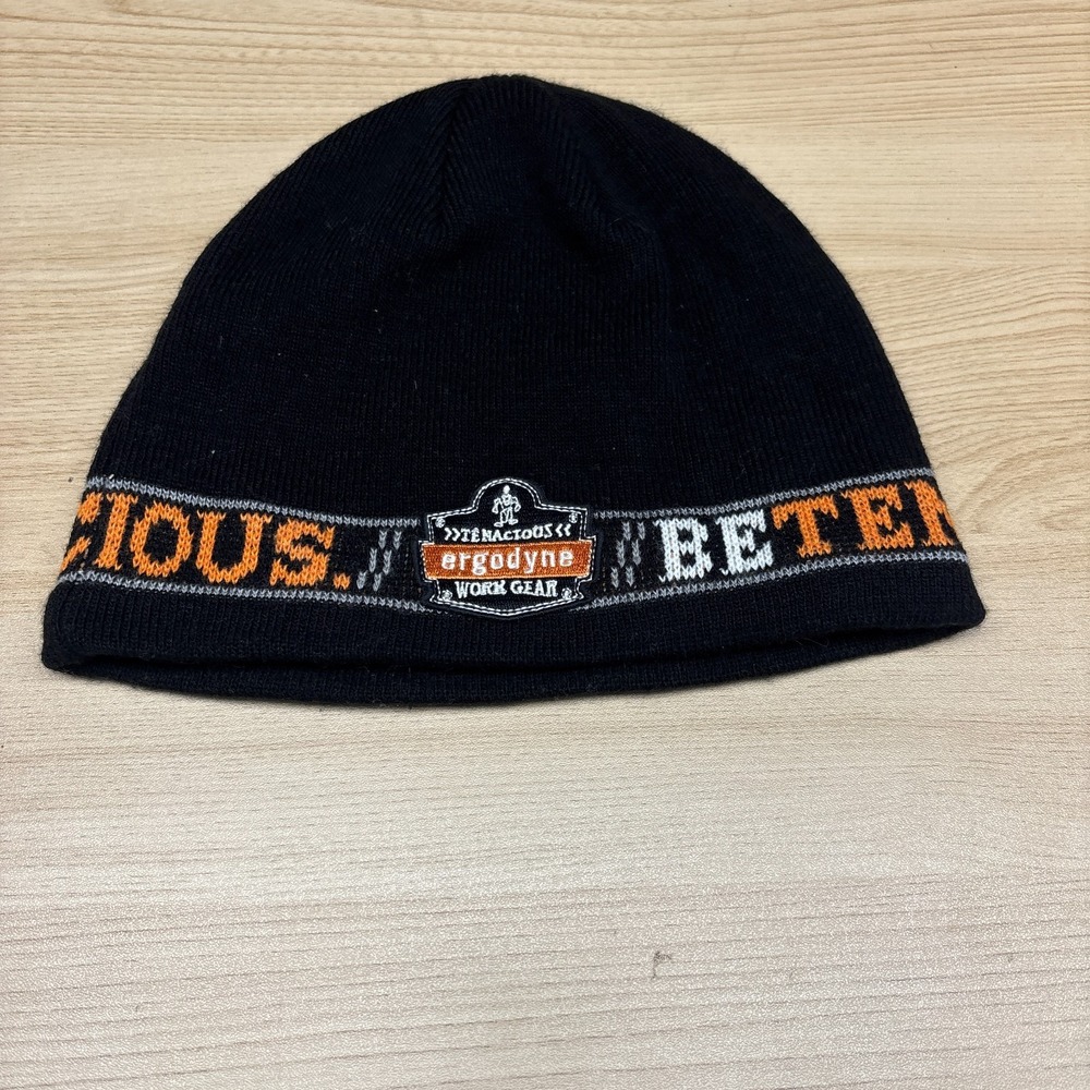 ergodyne Hat Beanie Fitted Mens One‎ Size Black Work Wear Outdoors